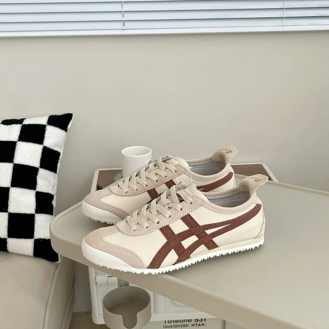 Onitsuka Tiger Mexico 66 Cream Burgundy