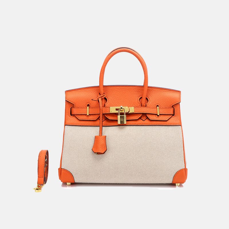 HERMES BIRKIN 30 ORANGE HANDBAG