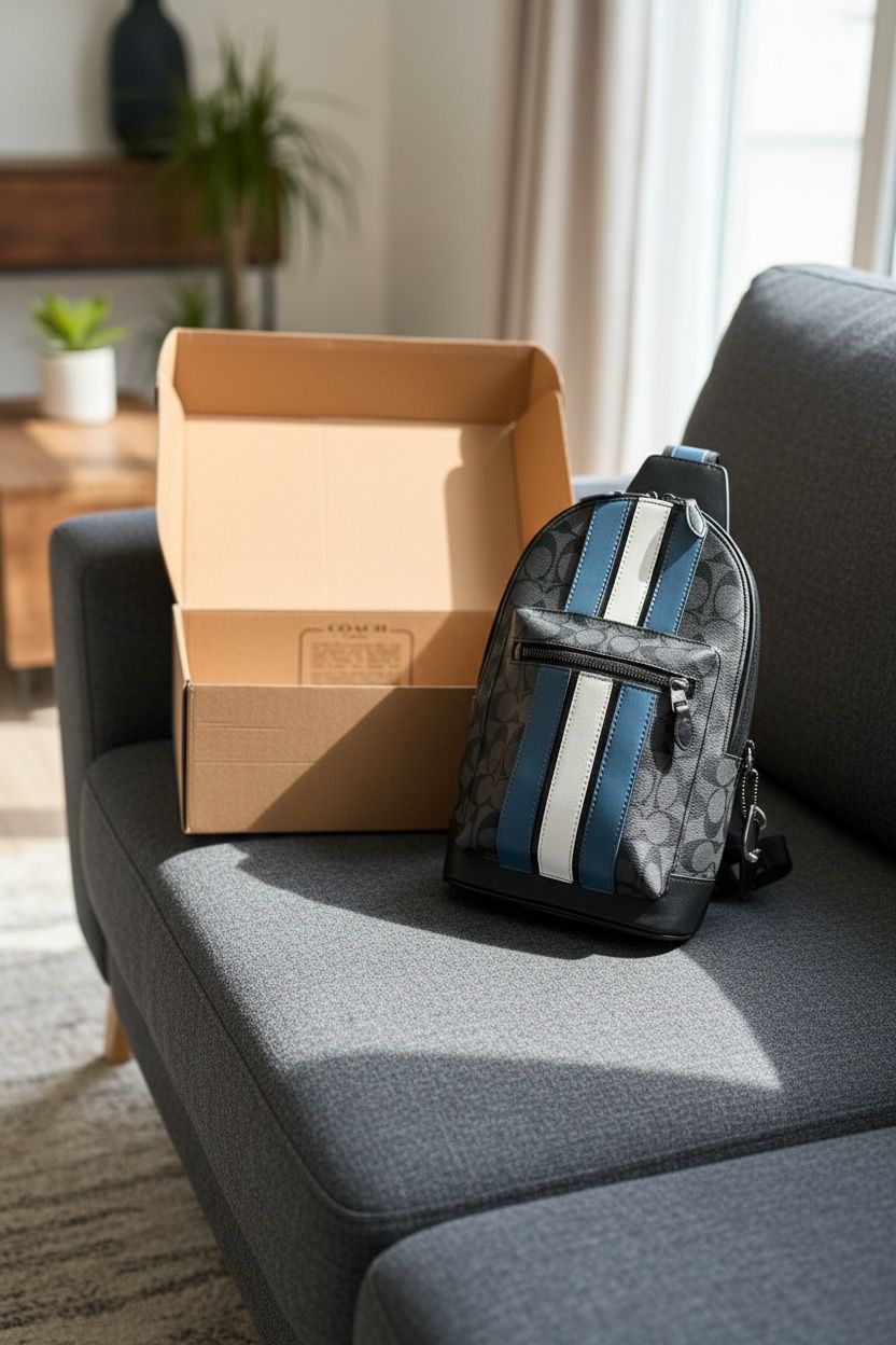 COACH WEST PACK CROSS BODY BAG
