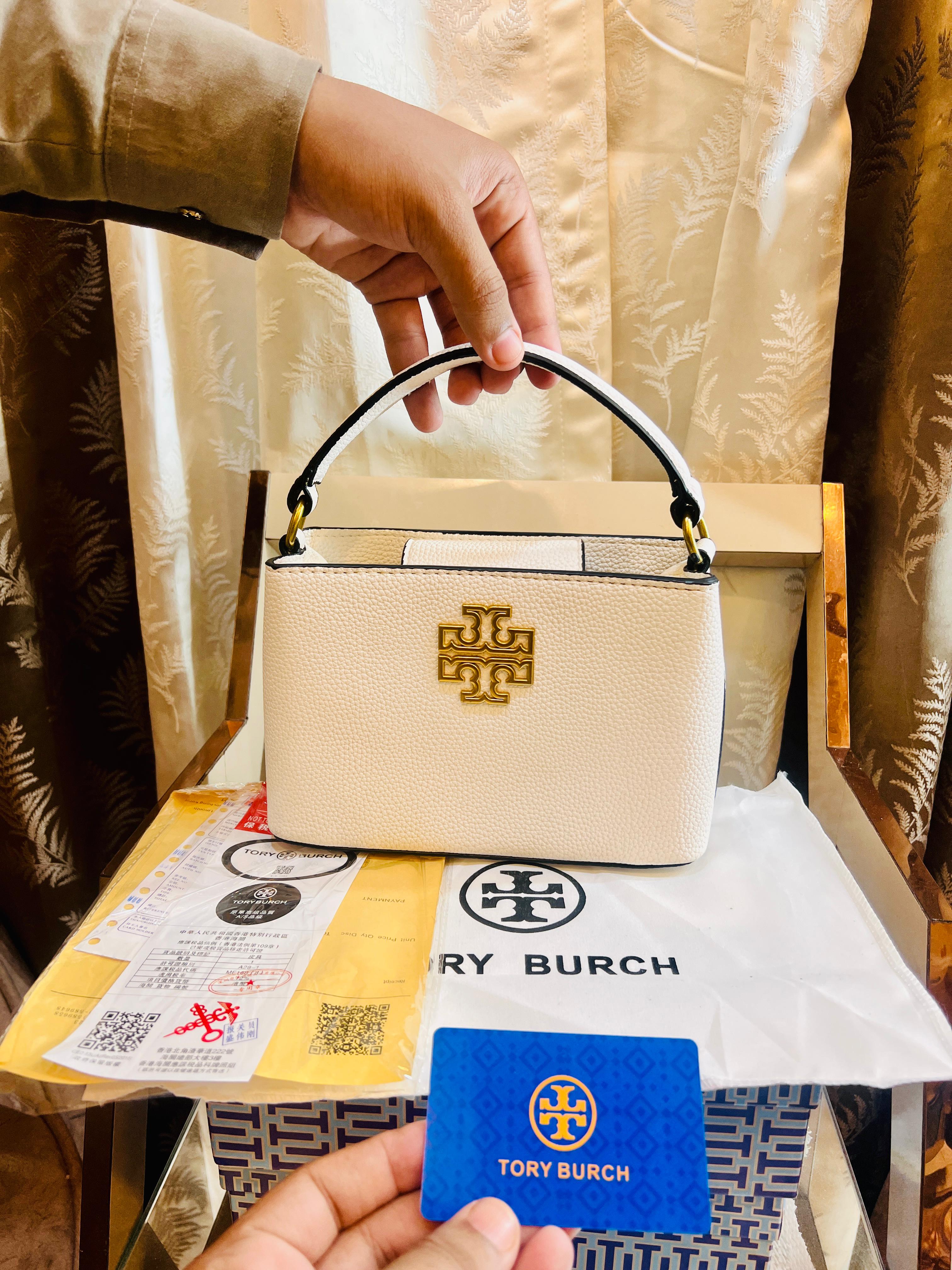 TORY BURCH BRITTEN SATCHEL PREMIUM BAG 🔥🤎