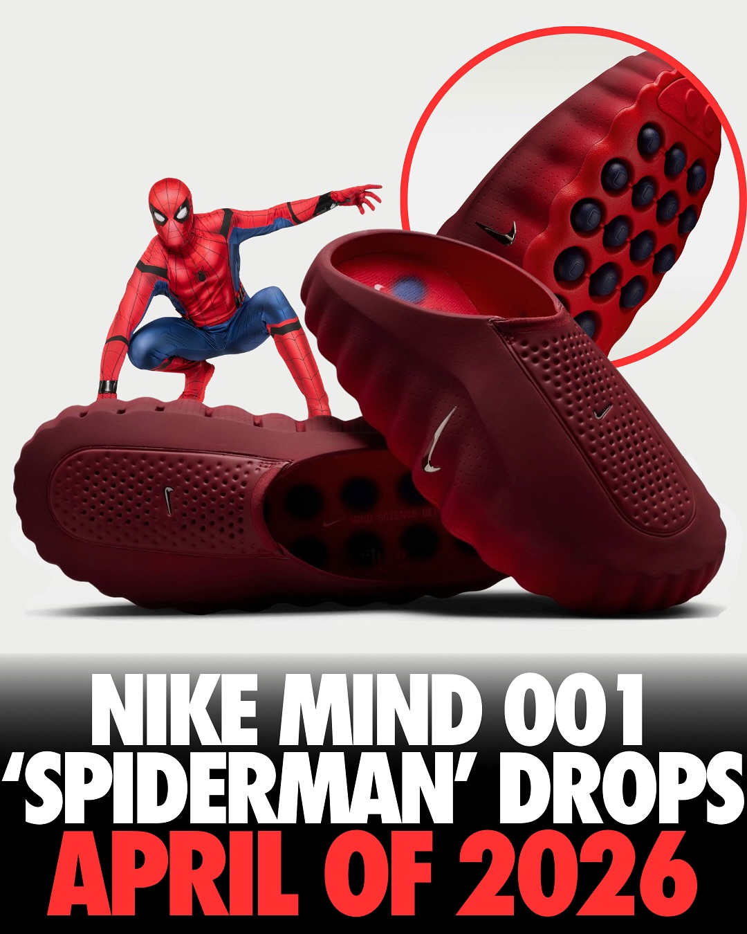 Nike Mind 001 Team Red Spider-Man