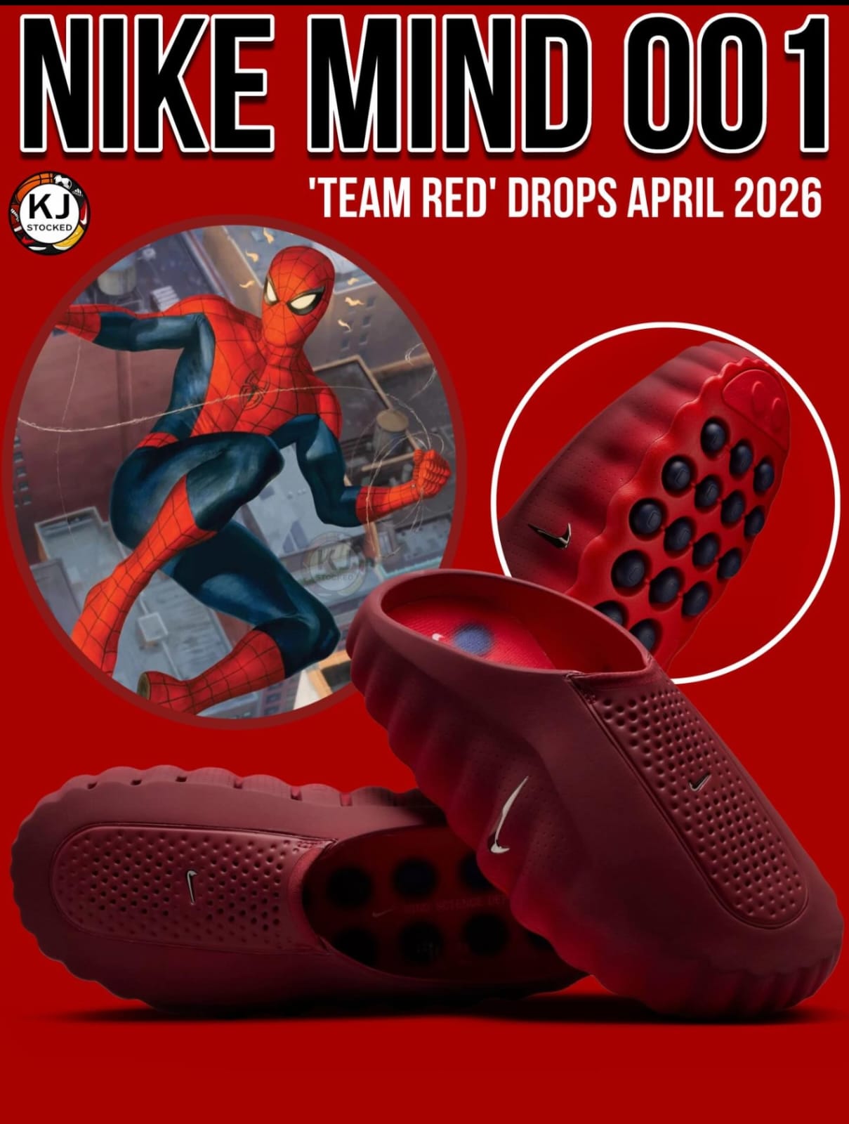 Nike Mind 001 Team Red Spider-Man