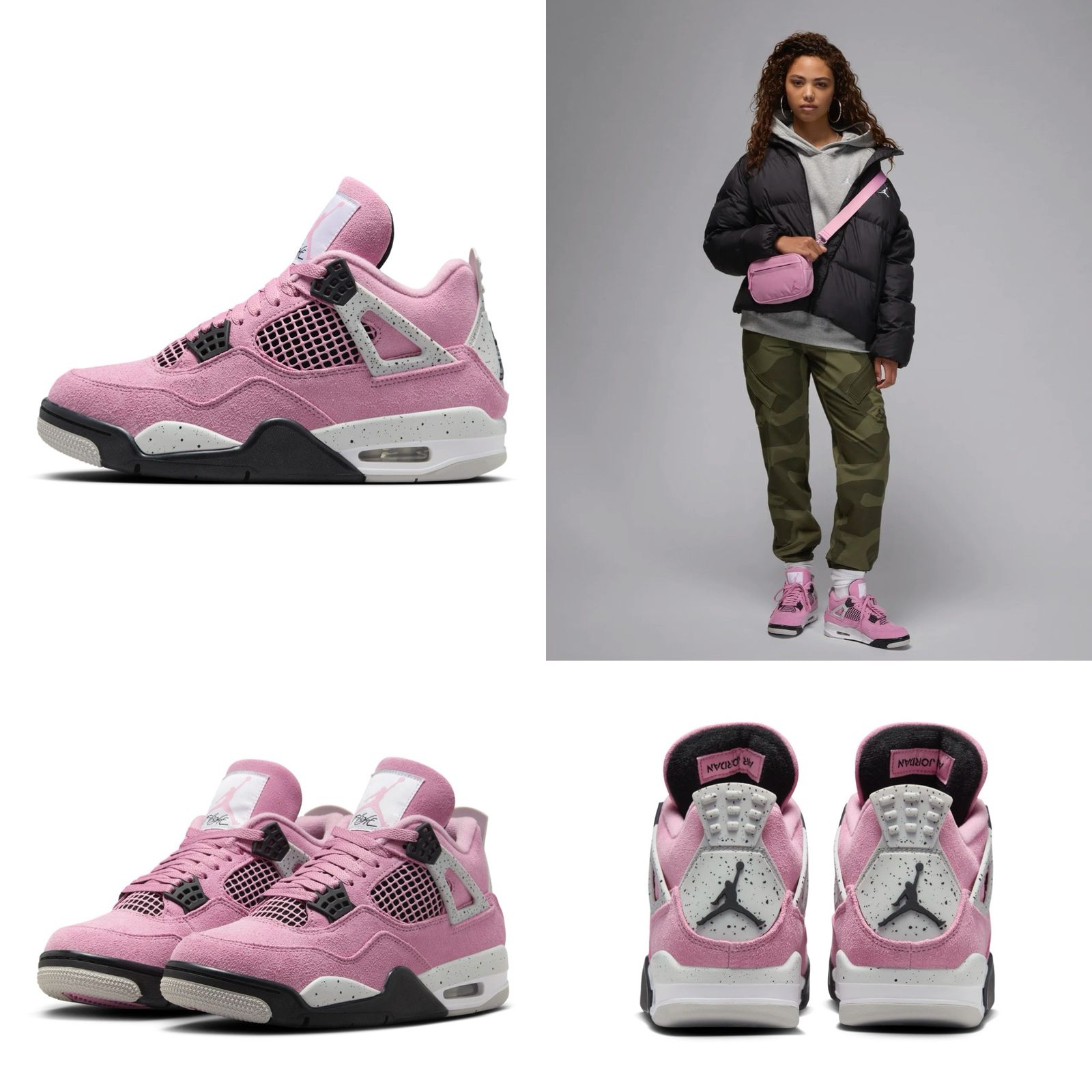 NIKE Air Jordan 4 Retro 'Orchid' fixed
