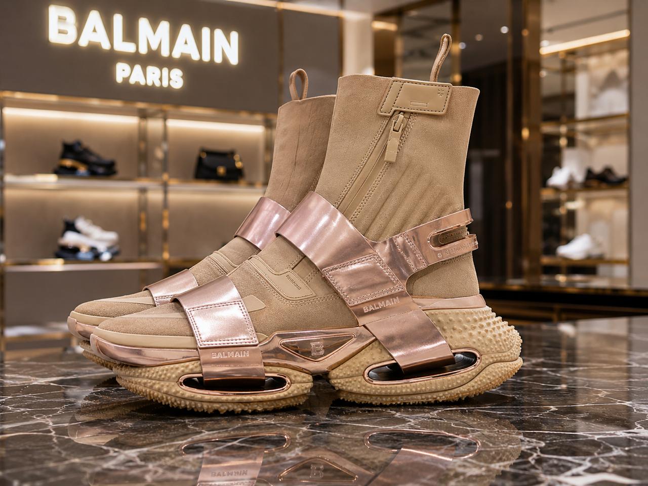 Balmain B-Bold high-top sneakers