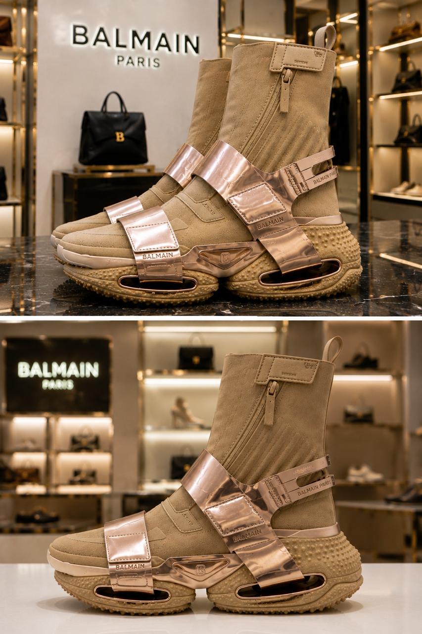 Balmain B-Bold high-top sneakers