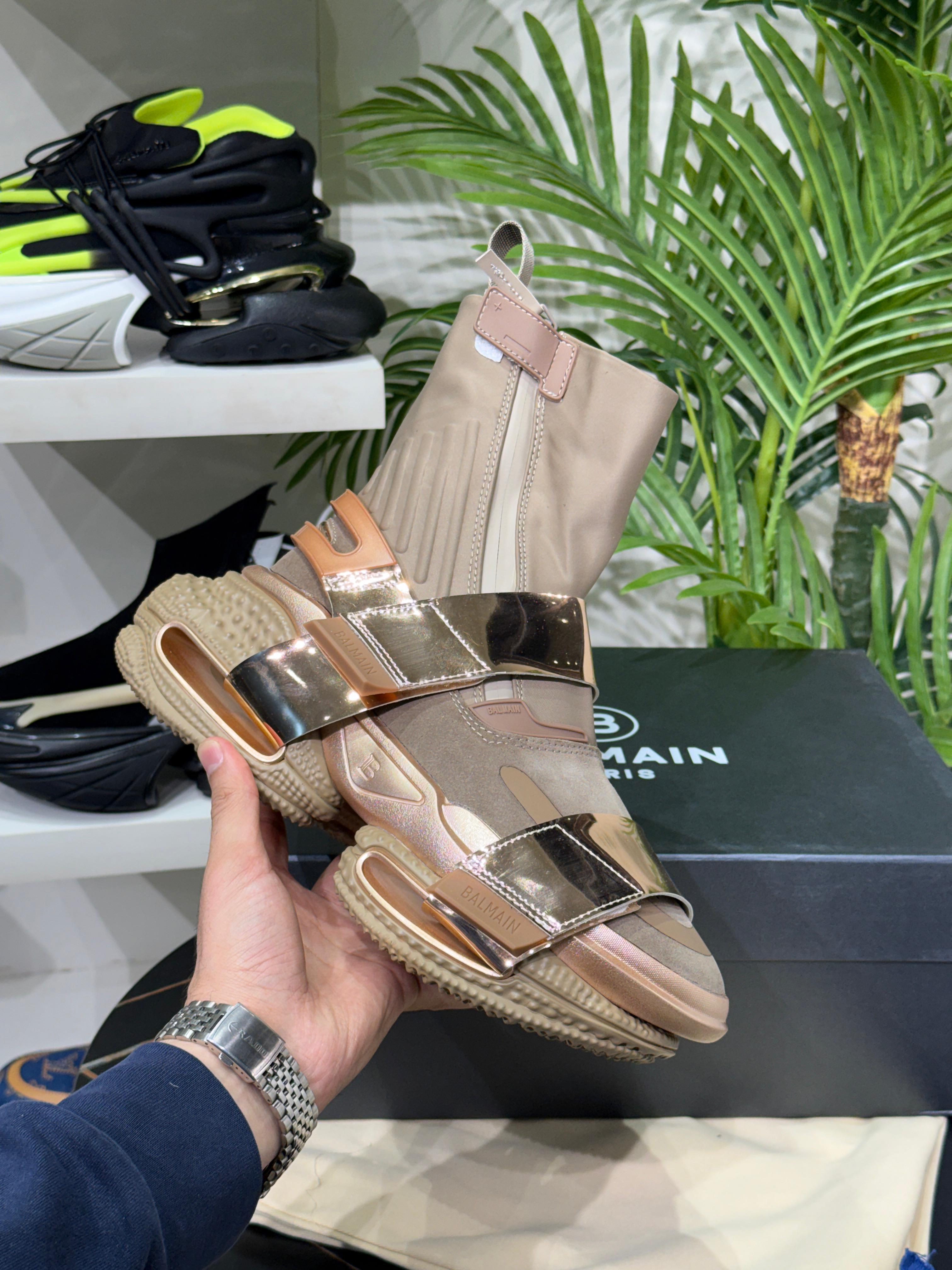 Balmain B-Bold high-top sneakers