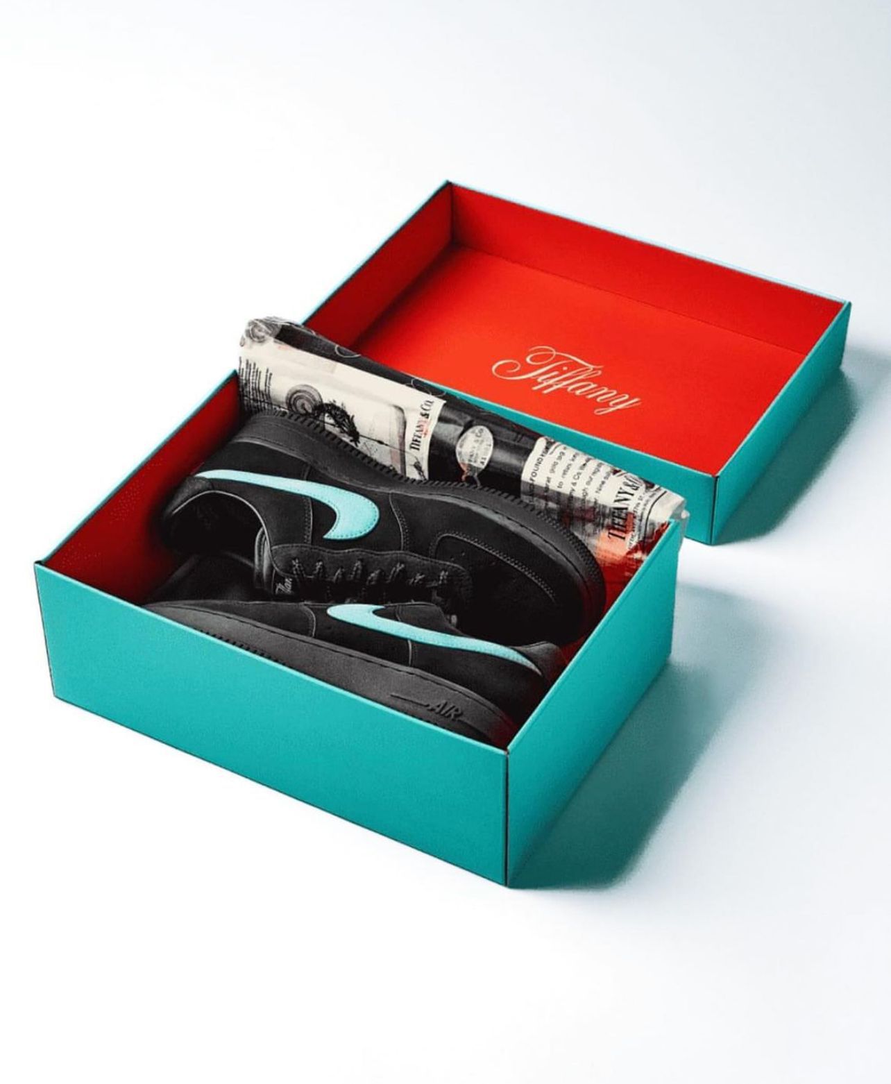 Nike Airforce 1 Low Tiffany Black