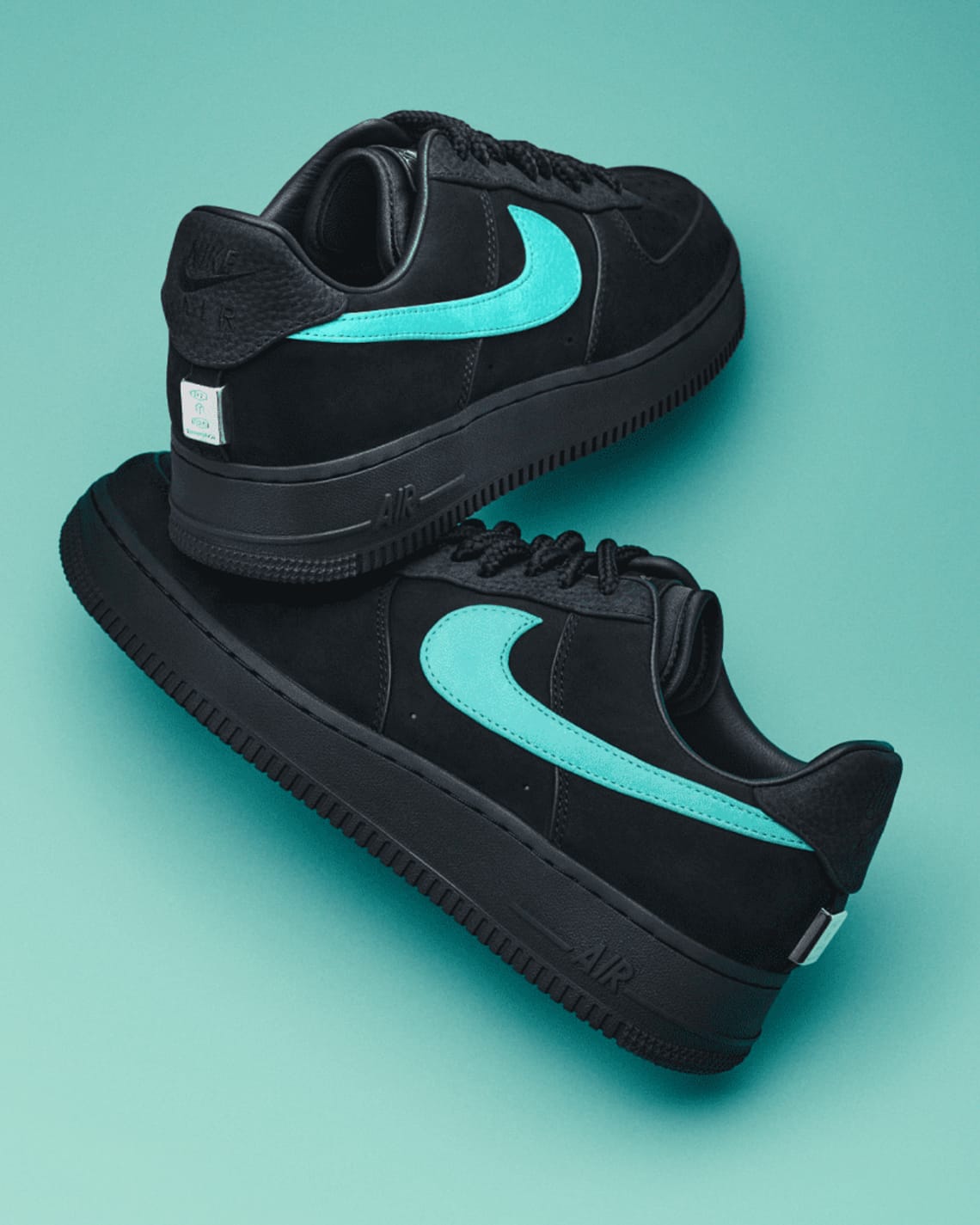 Nike Airforce 1 Low Tiffany Black