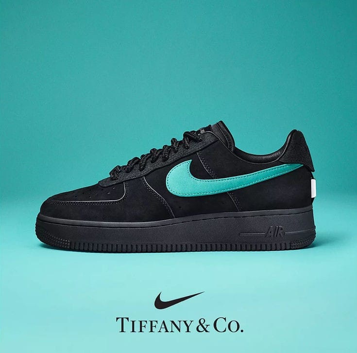 Nike Airforce 1 Low Tiffany Black