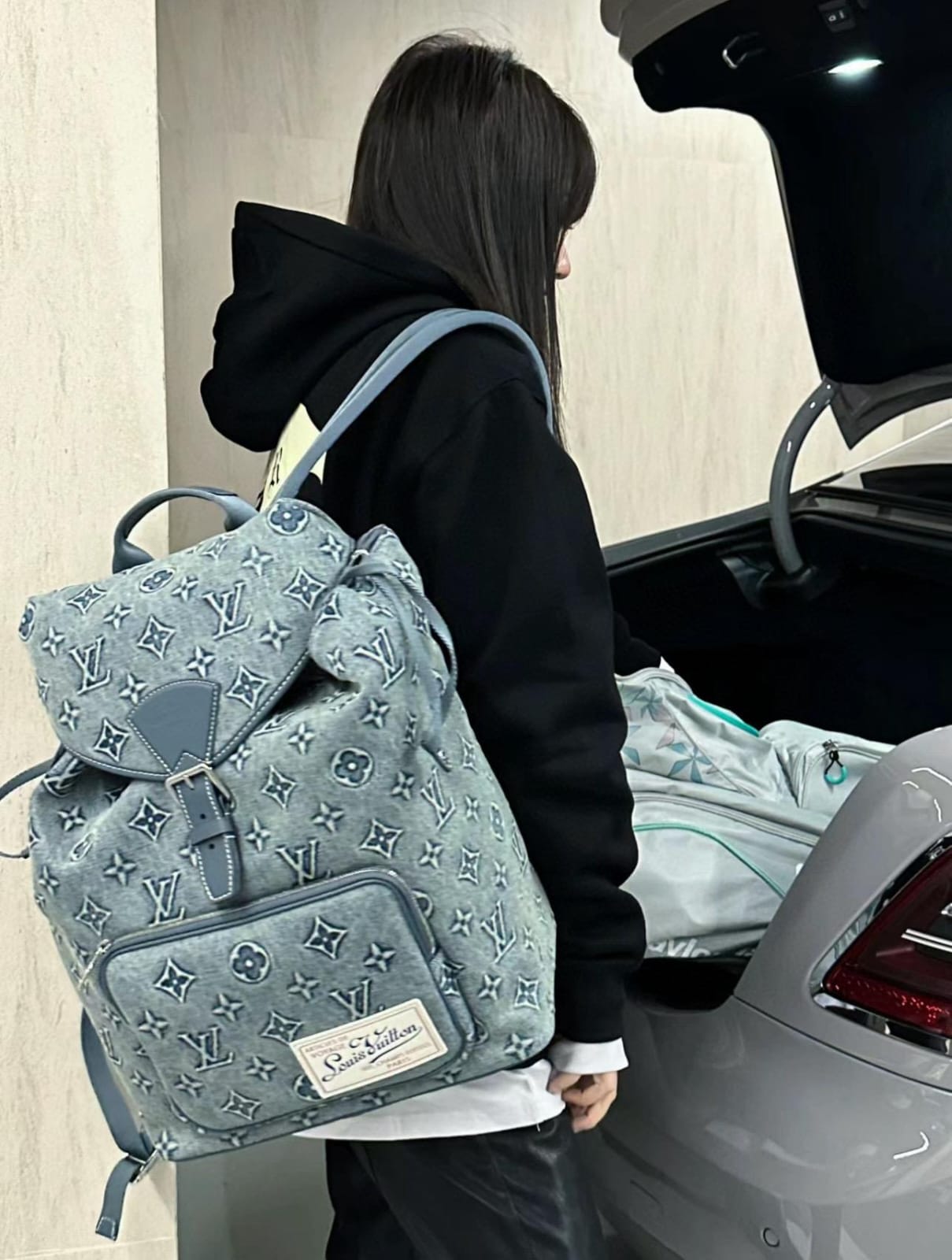 Louis Vuitton Montsouris Cargo Unisex Backpack