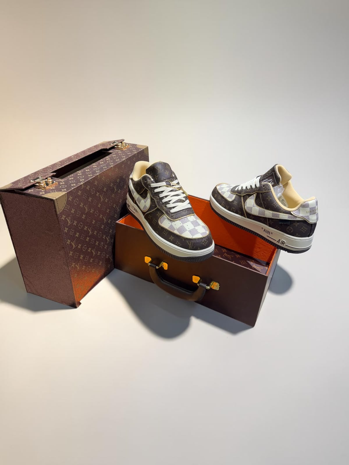 Luxury Monogram Court Sneakers