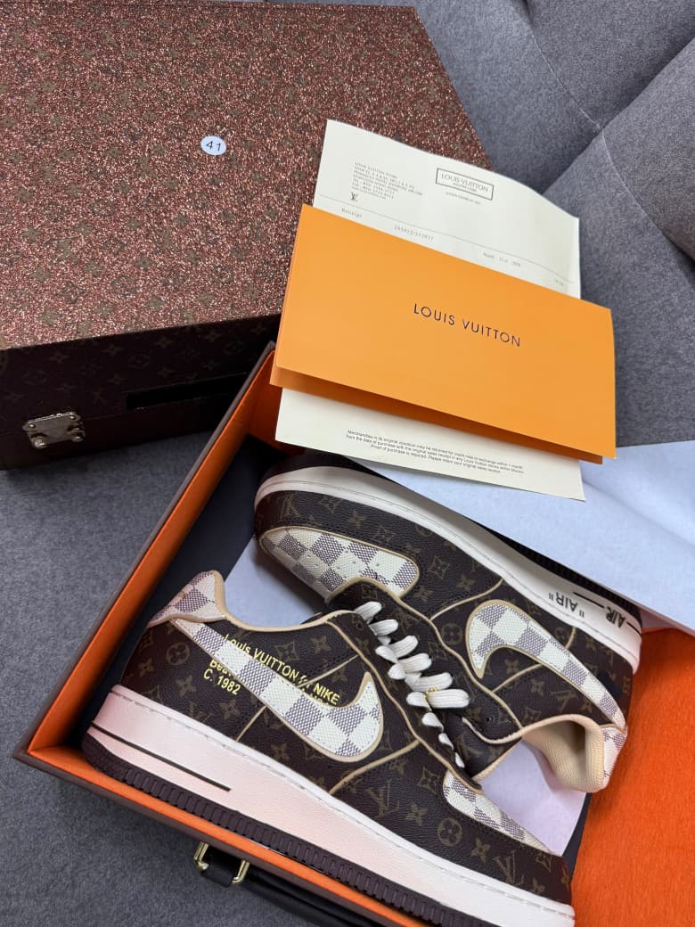 Luxury Monogram Court Sneakers