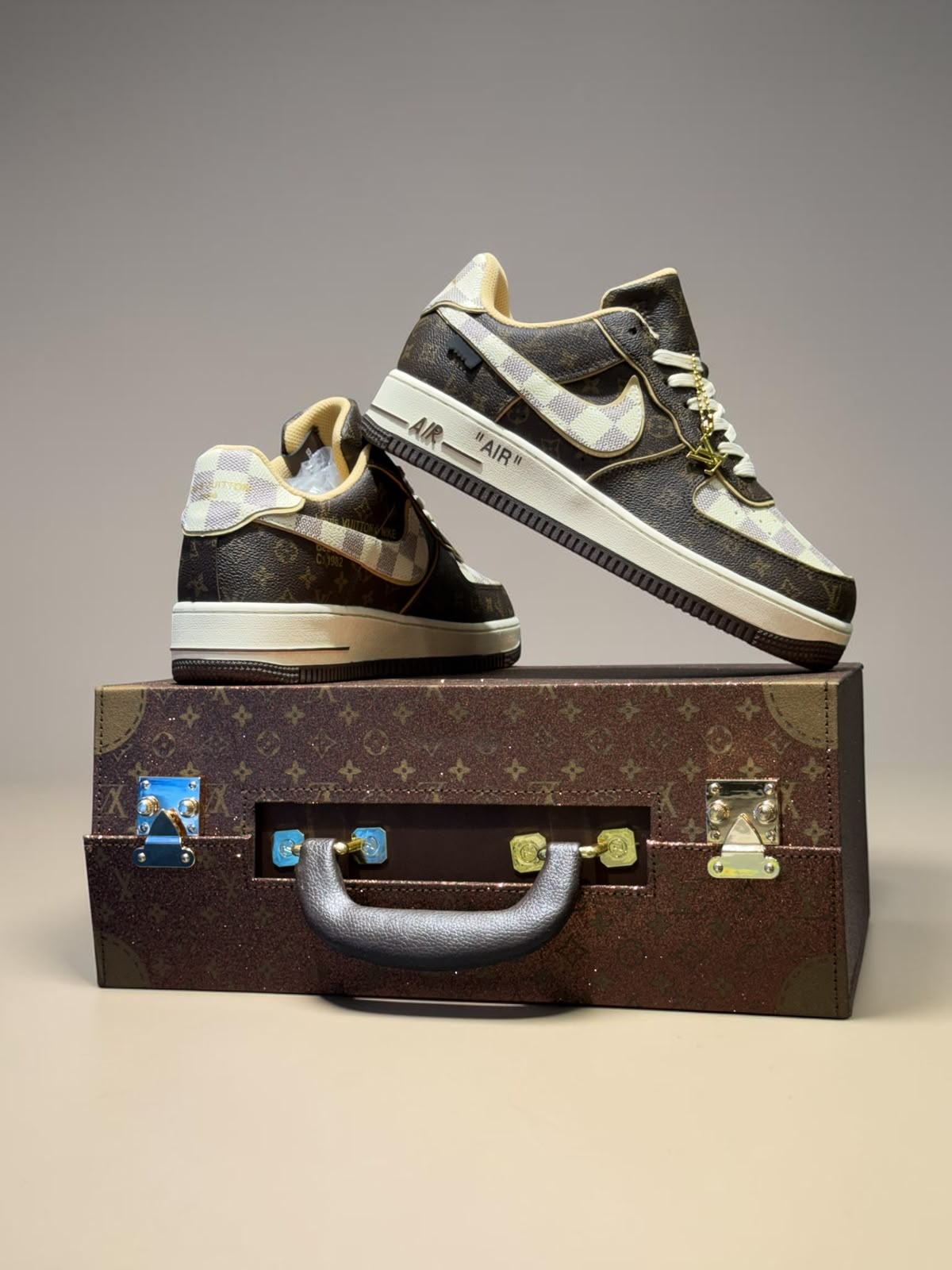 Luxury Monogram Court Sneakers
