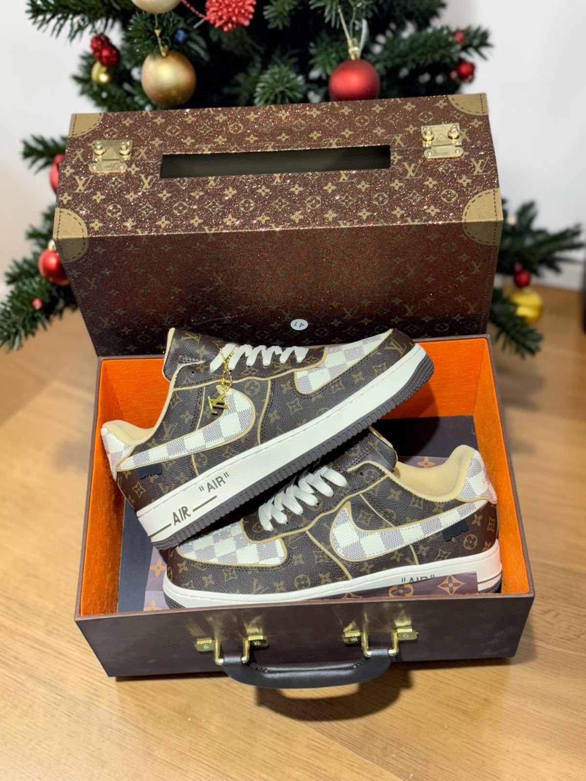 Luxury Monogram Court Sneakers