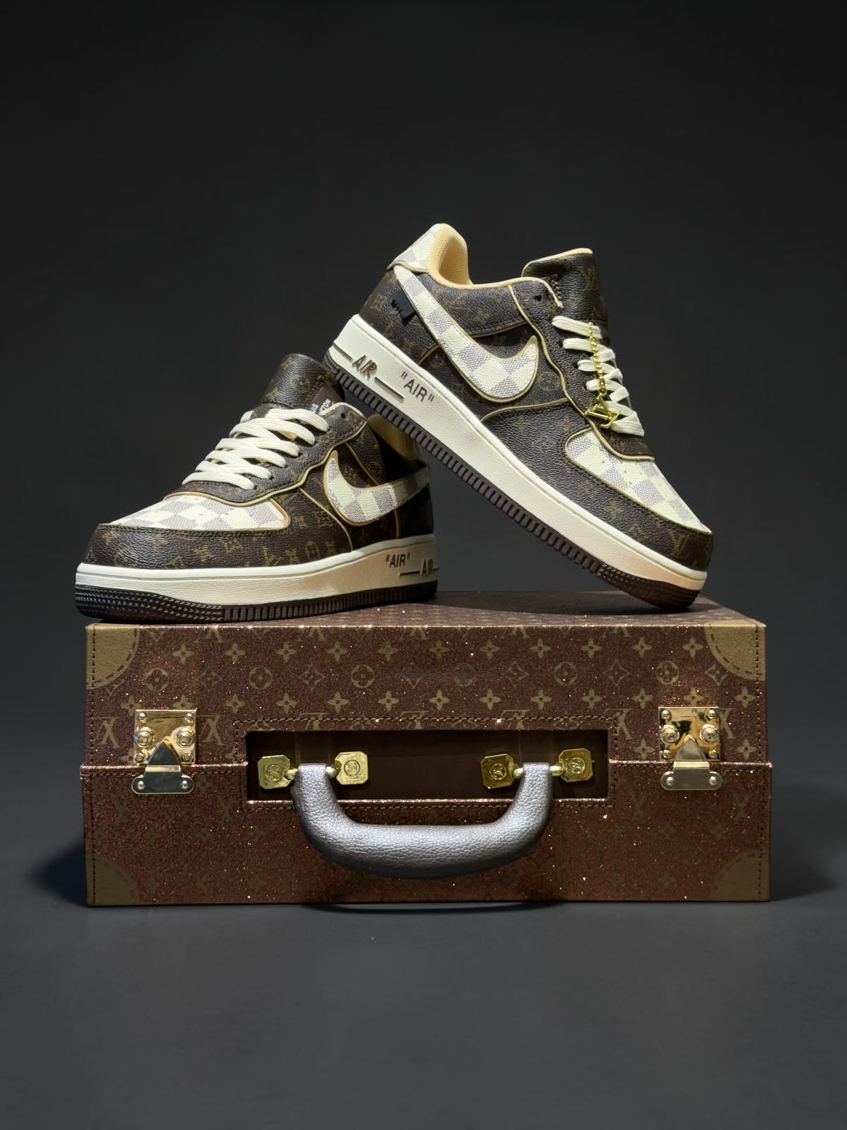 Luxury Monogram Court Sneakers