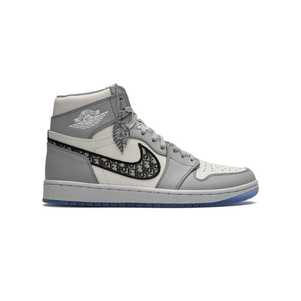 Frost Grey High-Top Sneakers