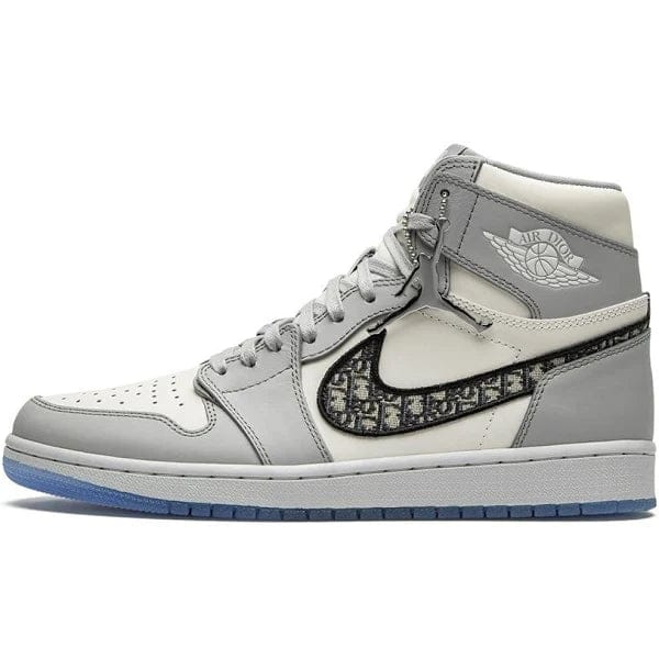 Frost Grey High-Top Sneakers