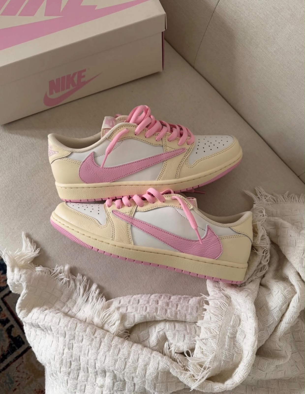Blush Bloom Sneakers