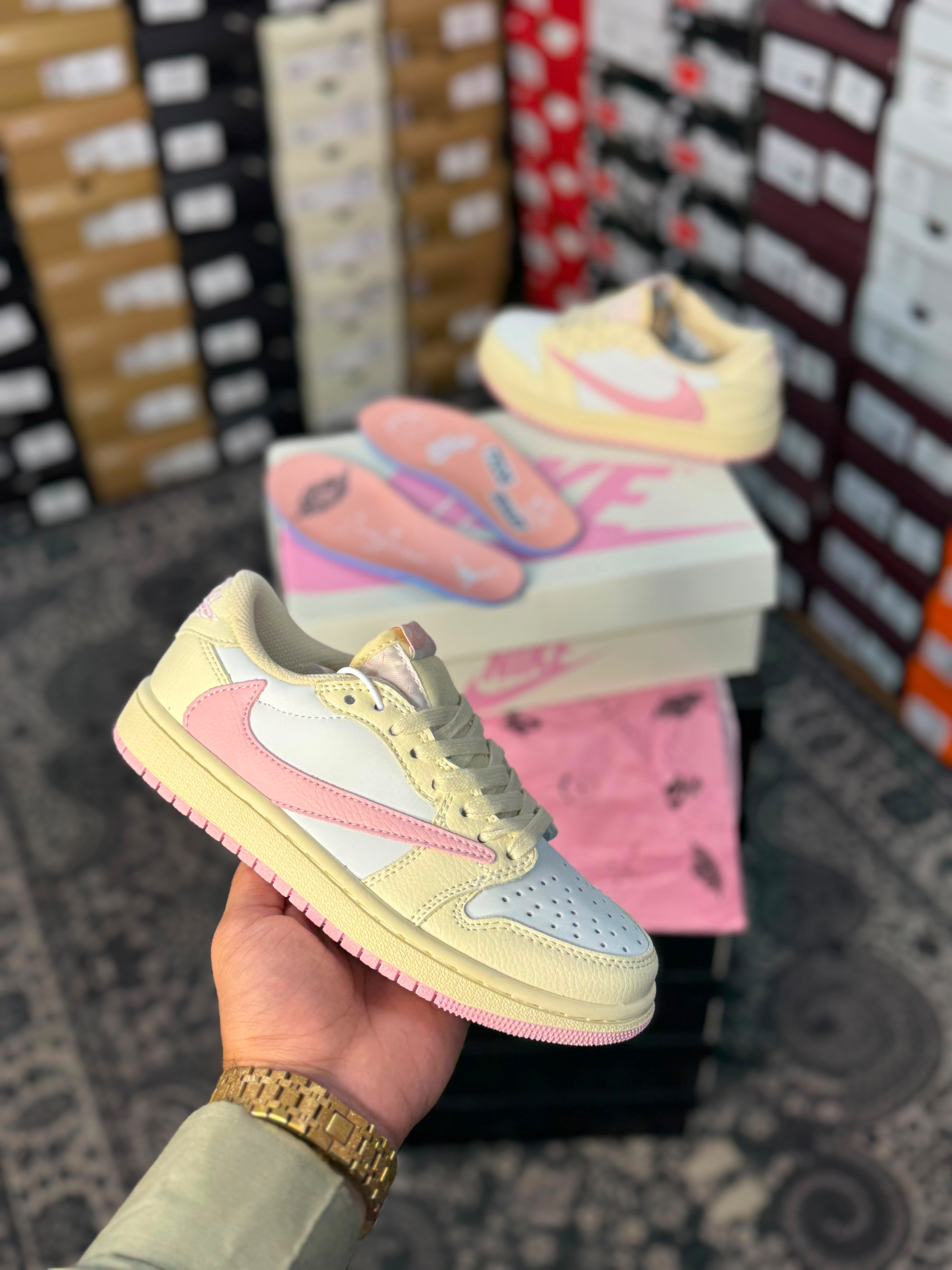 Blush Bloom Sneakers