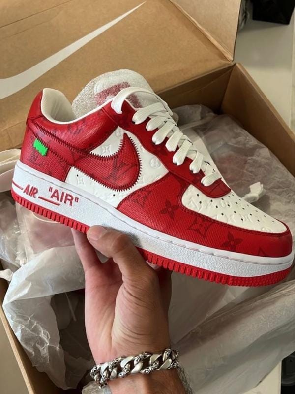 Crimson Rush Sneakers